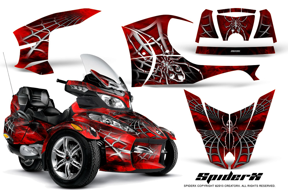 Can-Am Spyder RT-S Full Trim SpiderX Red BB